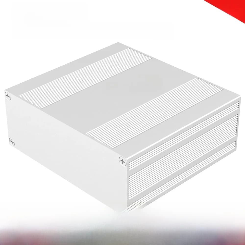 Boîtier électronique en aluminium, personnalisation complète, boîtier de moto en titanate H27 145*54mm