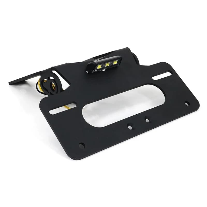 Kit d'élimination de garde-boue arrière pour Yamaha TMAX 530 2017-2022 TMAX 560 2020-2021, support de plaque d'immatriculation