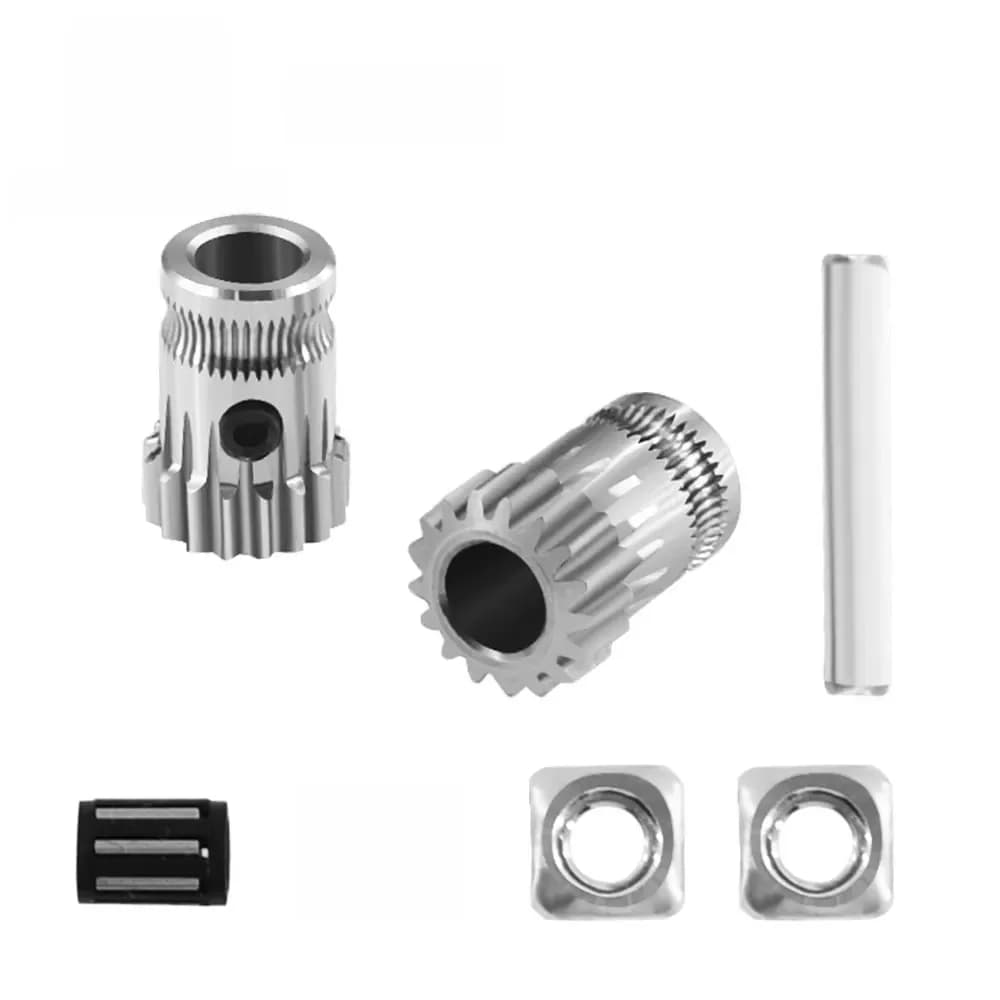 Kit d'engrenages double entraînement pour extrudeur, version améliorée Btech clonée pour extrudeur Prusa I3, kit d'engrenages Bowden pour imprimante 3D