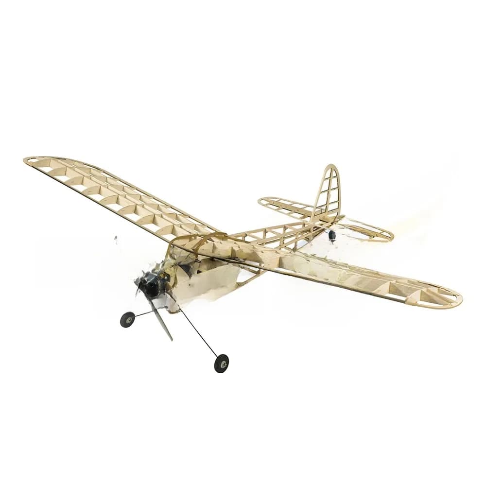 DW Hobby Blasawood avion RC découpé au Laser vieille minuterie formation Balsa Kit 1150mm envergure planeur volant lent ancien avion en bois Z01