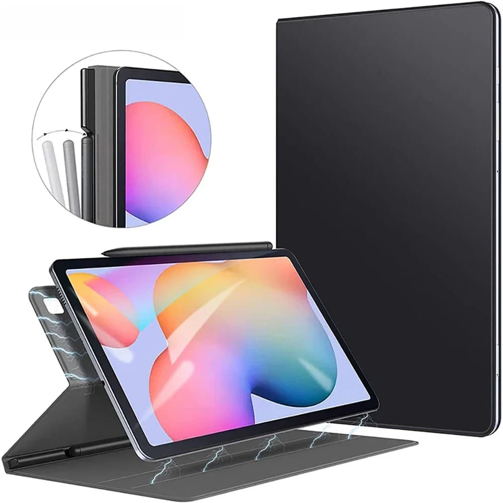 Étui magnétique pour tablette Samsung Galaxy Tab S6 Lite 2020 SM-P610 P615, housse intelligente pour Galaxy Tab S7 S8 Plus SM-T970 T870 X700