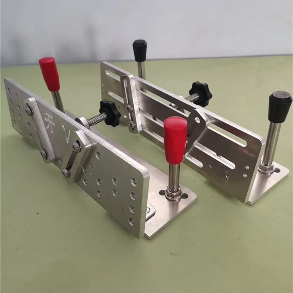 Pièces de meuleuse à bande, affûteur de couteaux, gabarit de couteau, localisateur d'affûtage de couteaux, Clip pour ponceuse à bande, Machine à bande