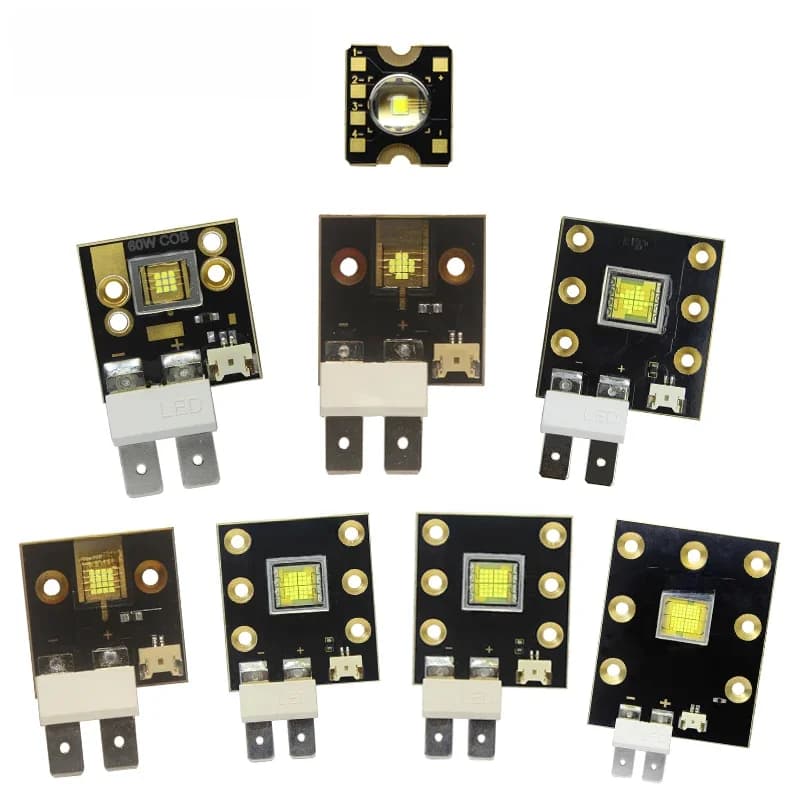 Perle lumineuse LED 60 75 90 150 180 200 250 300W Watts, puce blanche spécialisée pour Architecture de scène, projecteur à ampoule lumineuse