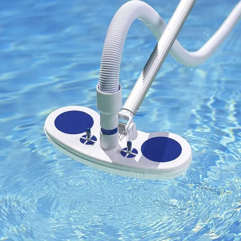 Aspirateur de piscine avec tête d'aspiration et brosse de fontaine, nouveaux accessoires, outil de livres
