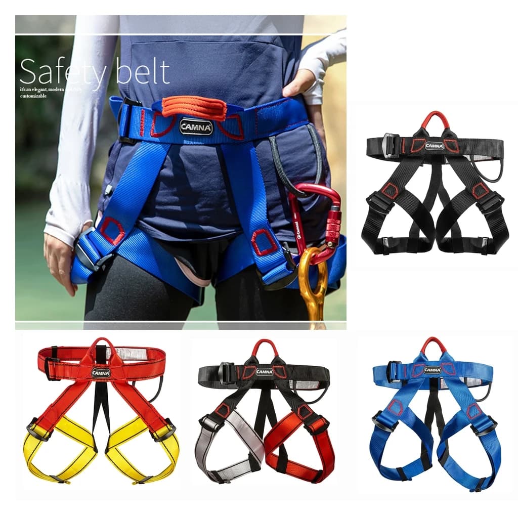 Sangle d'escalade demi-corps SFP, sécurité à la taille pour l'alpinisme, l'escalade, le rappel, l'escalade d'arbre