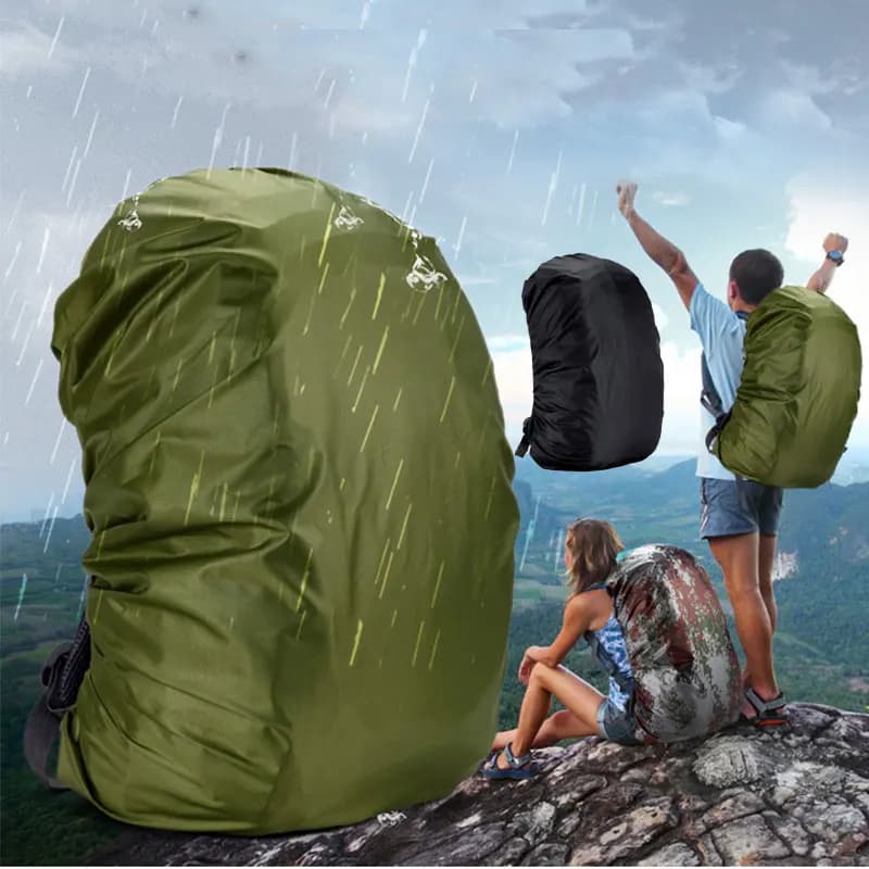 35L 100L 120L housse de pluie sac à dos sac étanche poussière randonnée Camping sacs grand militaire 90L 95L 110L housse de pluie xa41a