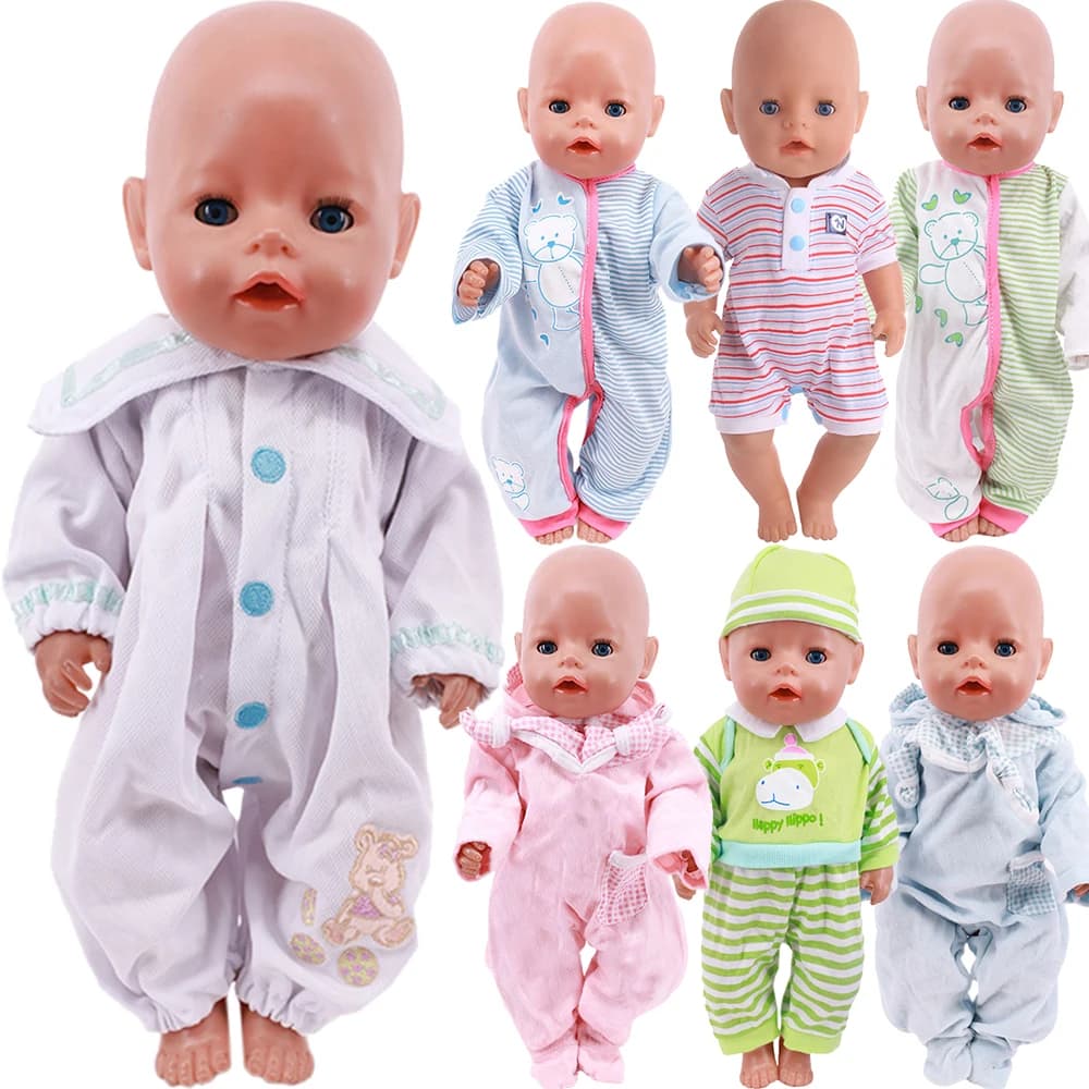 Pyjama pour poupée de 18 pouces, 16 styles, vêtements pour poupée américaine de 43cm, accessoires pour poupée bébé, notre génération Nenuco