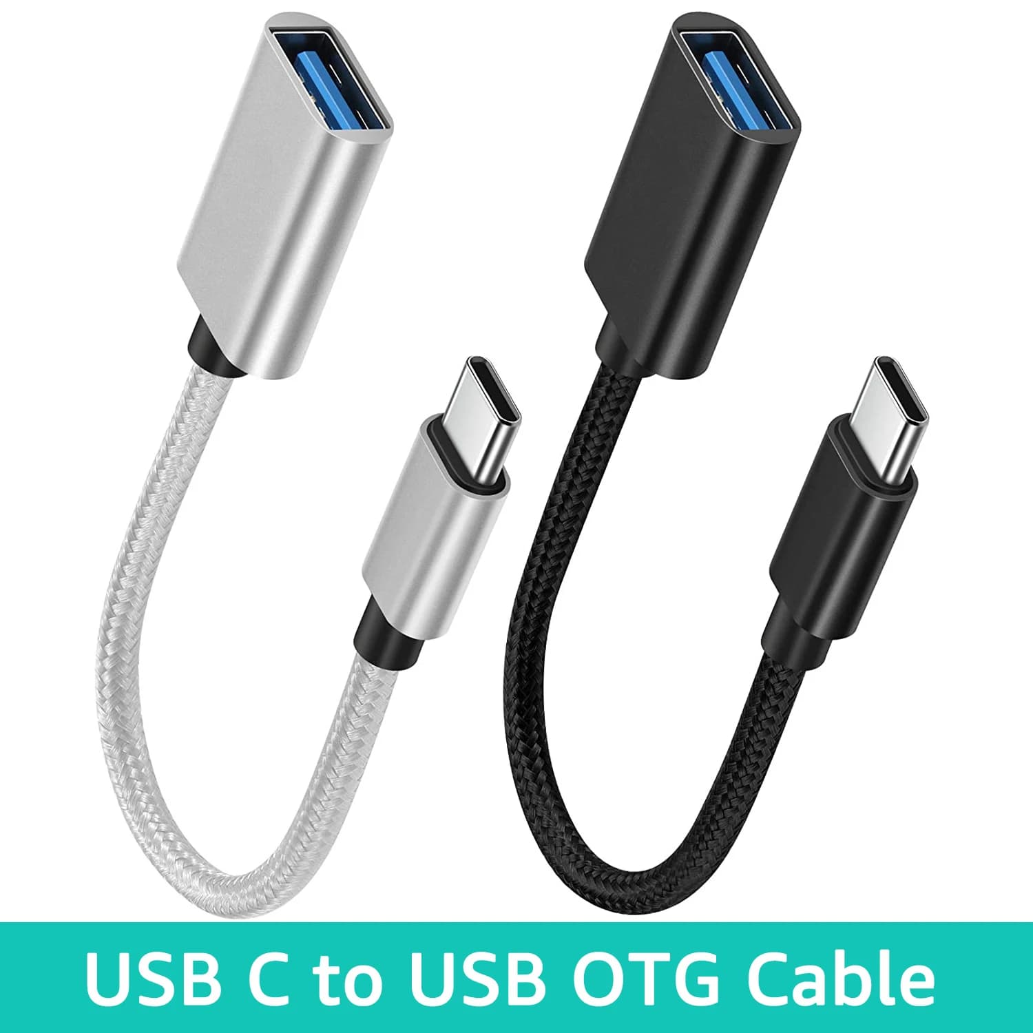 Adaptateur de câble OTG Type C, connecteur USB vers Type C pour Xiaomi Samsung S20 Huawei, convertisseur de câble de données OTG pour MacBook Pro