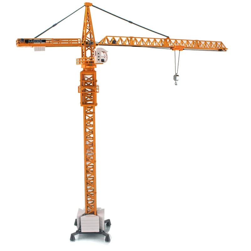 Modèle de grue tournante à tour en alliage de haute qualité, jouet de grue à grande tour 1:50, modèle exquis cadeau, livraison gratuite
