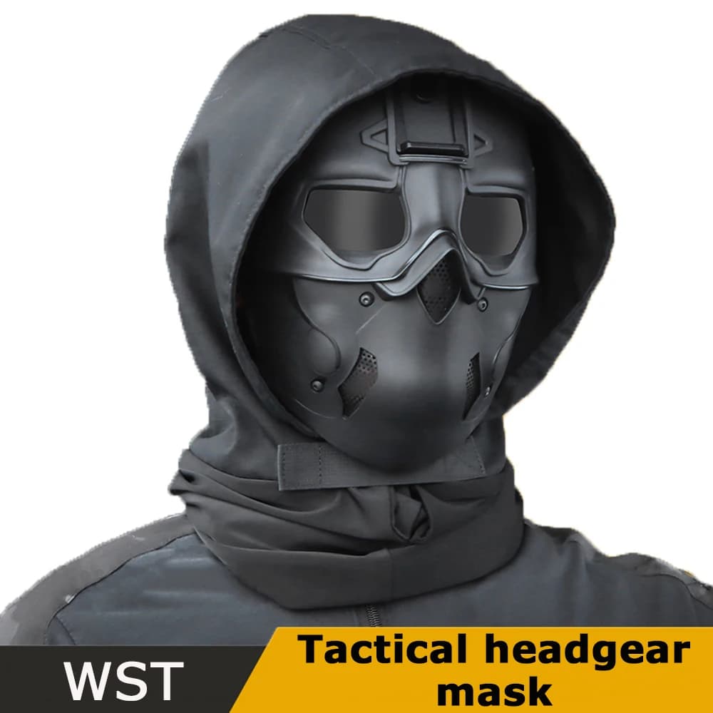 Masque tactique sauvage, combinaison de couvre-chef, masque de protection complet respirant pour Airsoft Paintball, accessoires de film d'halloween