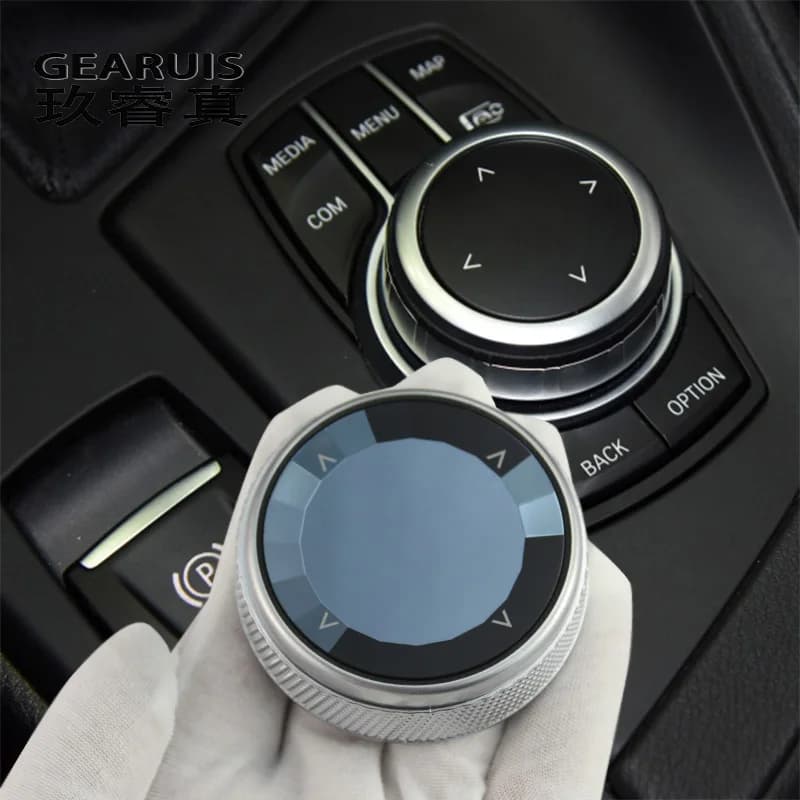 Autocollant de couvercle de bouton de commutation de style de voiture, boutons de limitation en cristal, accessoires automobiles intérieurs, BMW Série 1 et 2, bronchF48, F52, F45, F46