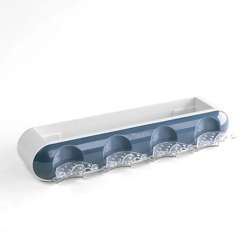 Distributeur mural automatique de dentifrice et porte-brosse, ensemble d'accessoires de salle de bains, pressoir de pâte à dents, distribution toilette, outil de suspension