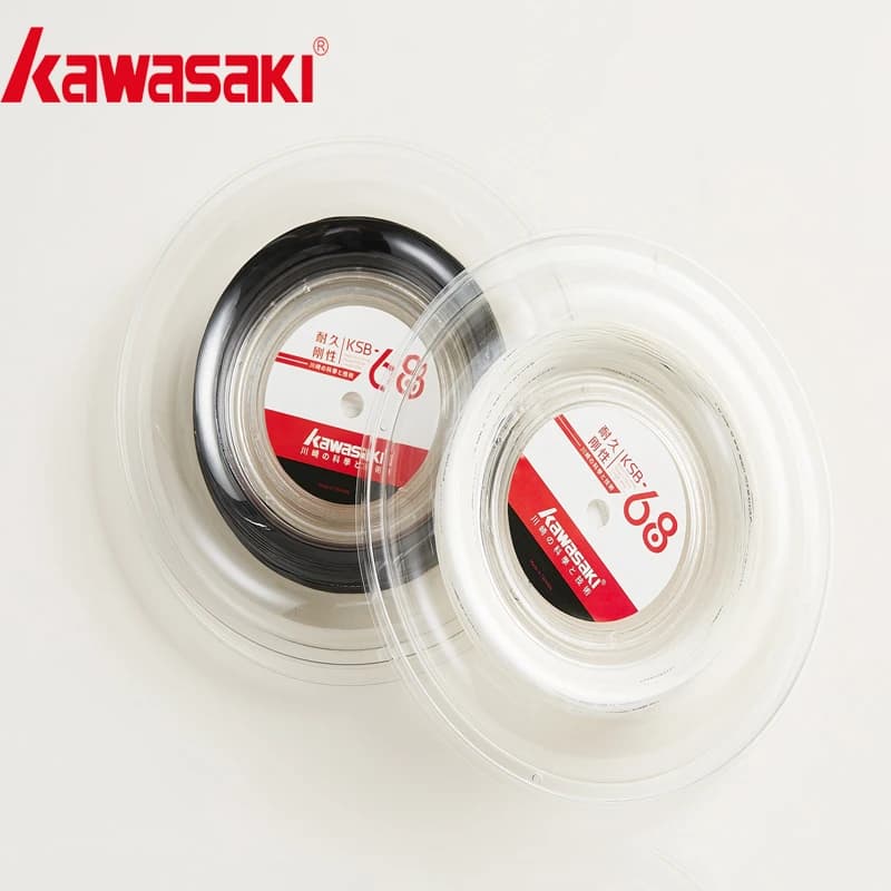 Kawasaki 200m cordes de Badminton puissance de Repulsion Durable haute puissance de Repulasion accessoire de sport chaîne Ksb-68
