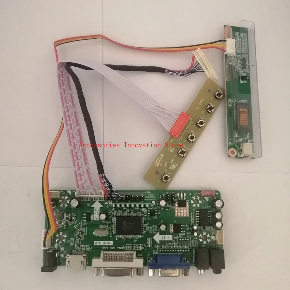 Nouveau kit de carte de commande pour écran LCD LED LP154WX5 LP154WX4 HDMI+VGA+DVI 1280X800 30 broches