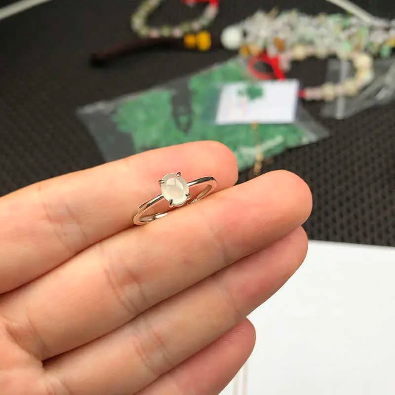 Bague ovale en argent pour femmes, design Original, style bohème, élégant, frais et délicat, bijoux
