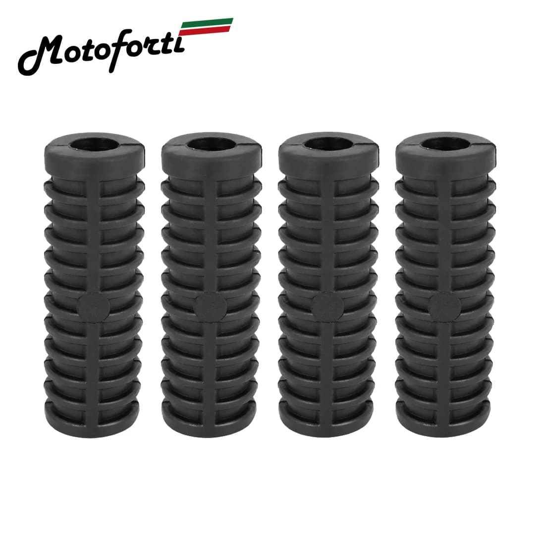 Motoforti 12mm de diamètre en caoutchouc antidérapant pied ouvert levier de changement de vitesse gauche coussinet de pied pédale orteil cheville couverture pour moto