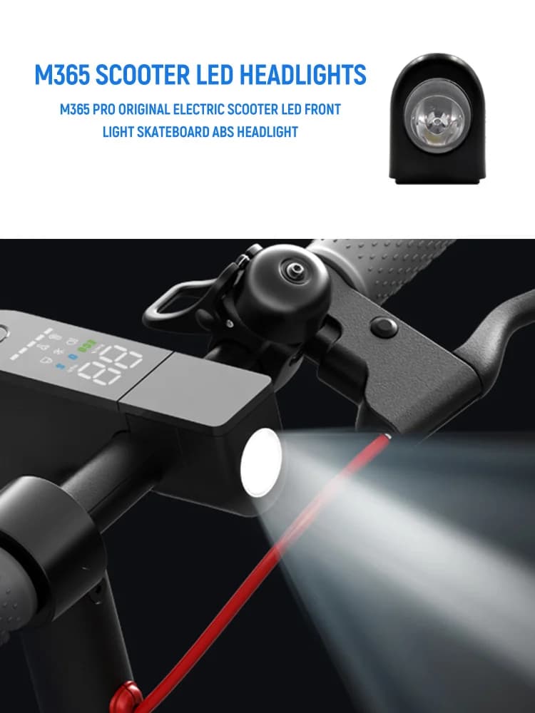 Phare avant LED de remplacement pour trottinette électrique Xiaomi M365 PRO - Pièces et accessoires