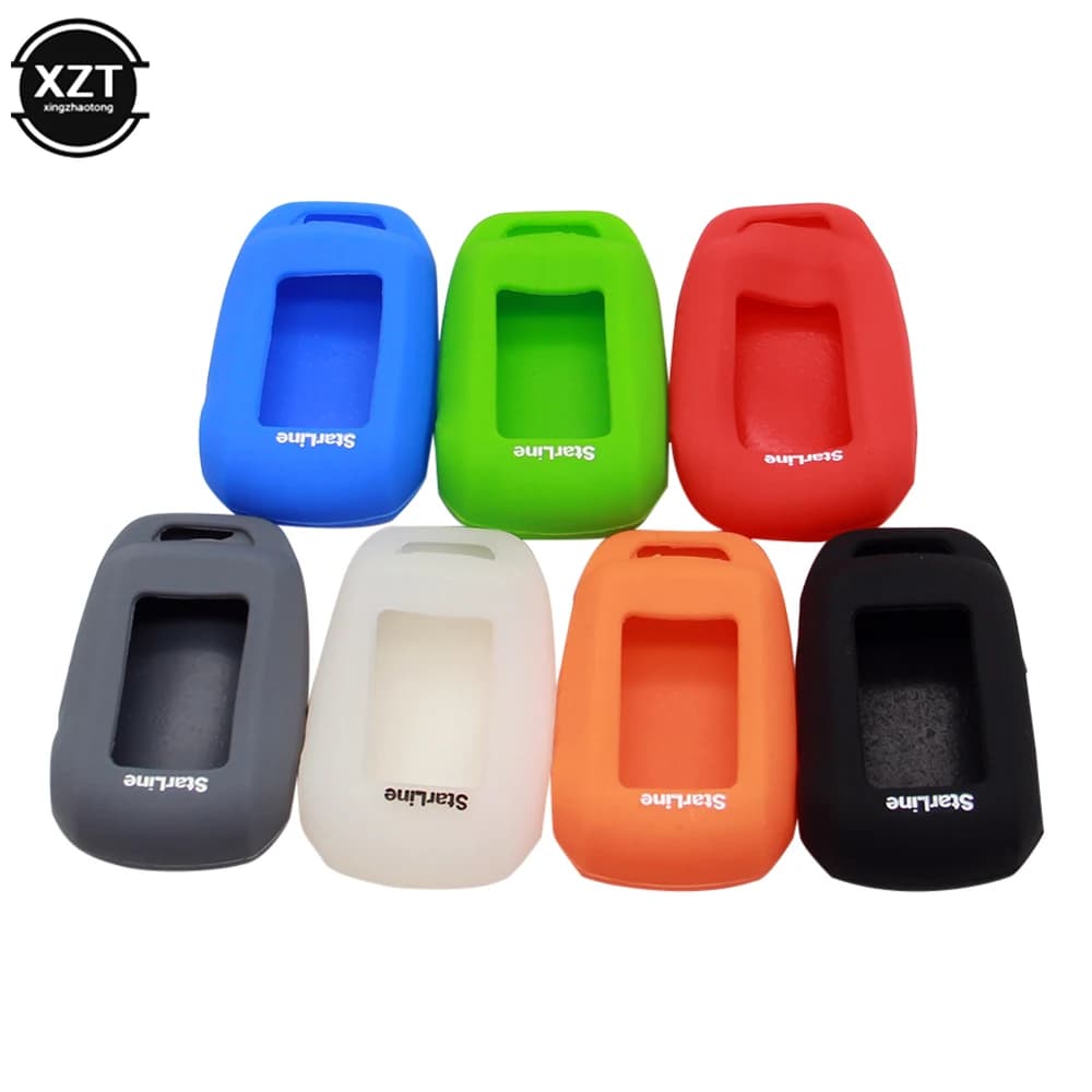 Version russe A92 coque en silicone pour Starline A92 A94 A64 Lcd télécommande Starline A92 housse