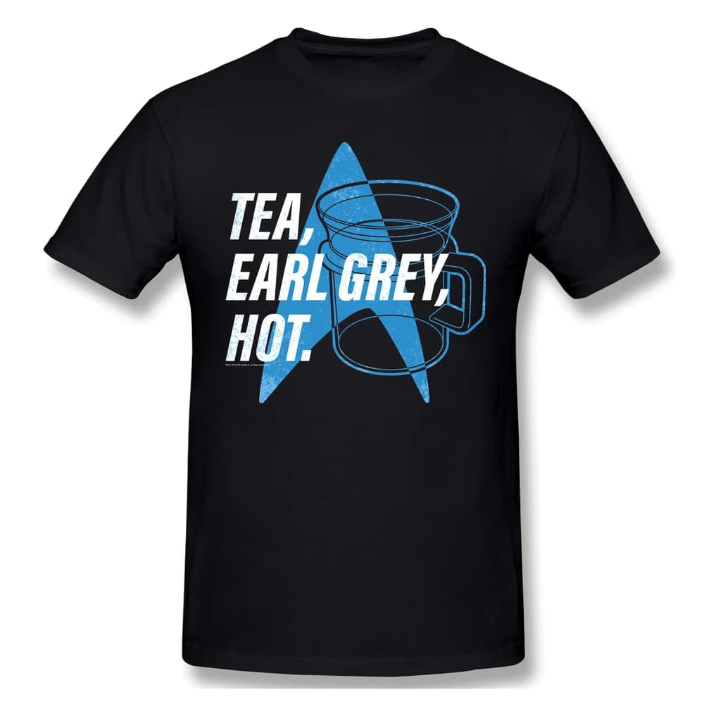 T-Shirt de nouvelle génération pour hommes, Streetwear à la mode, en coton, avec imprimé de Tea Earl, série Science-Fiction