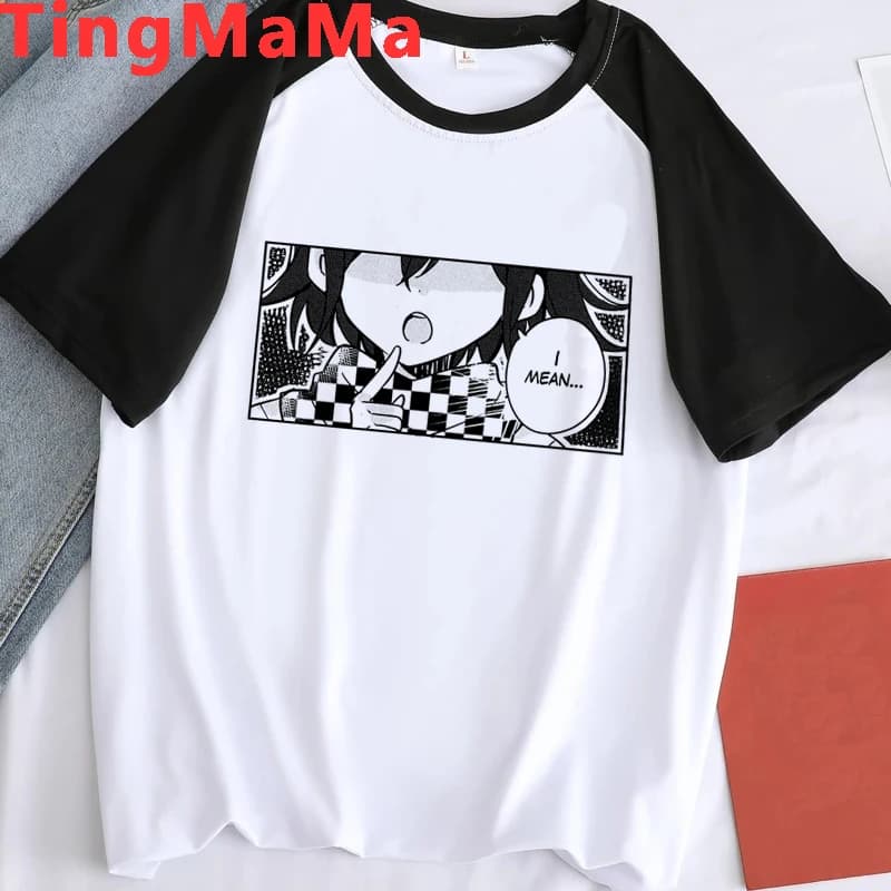 Chaud Danganronpa T-shirt hommes Kawaii Nagito Komaeda été hauts Anime Harajuku T-shirt dessin animé Ouma Kokichi graphique t-shirts mâle