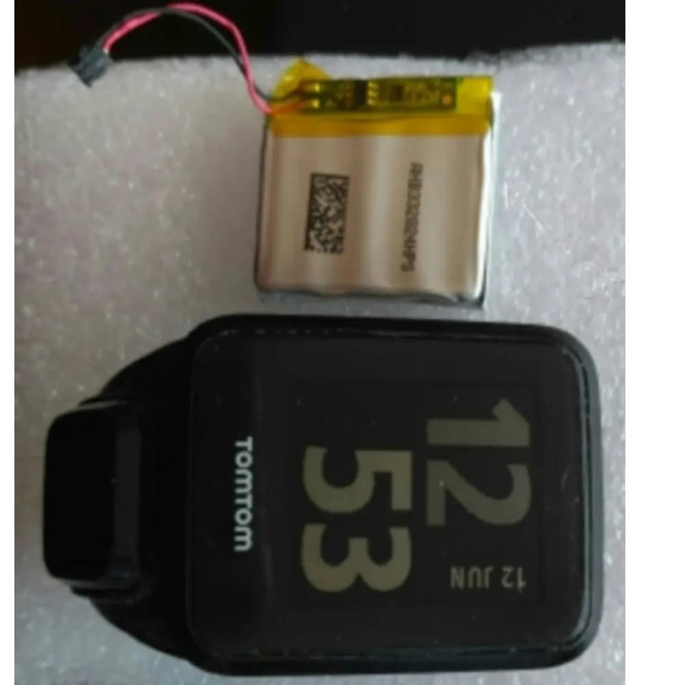 Batterie de remplacement pour montre TomTom Spark 3, nouveau, li-polymère, polymère, haute qualité, taille d'origine, 280mAh