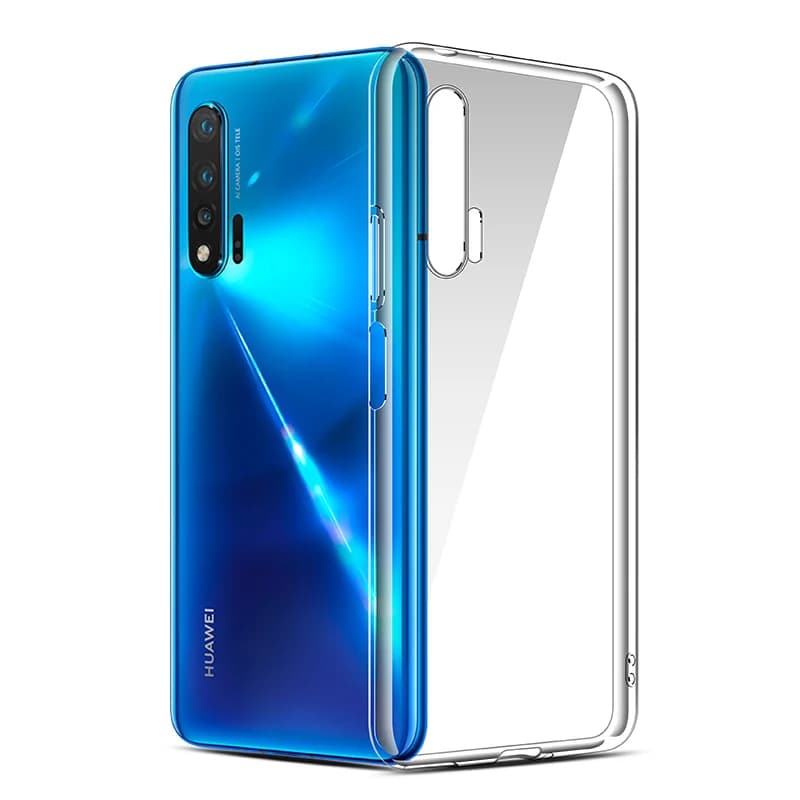 Coque en silicone transparente Ultra fine pour Huawei P40 P30 P20 Lite Nova 8 7 Pro 6 5 5T, coque arrière souple pour P Smart 2021 2020 2019