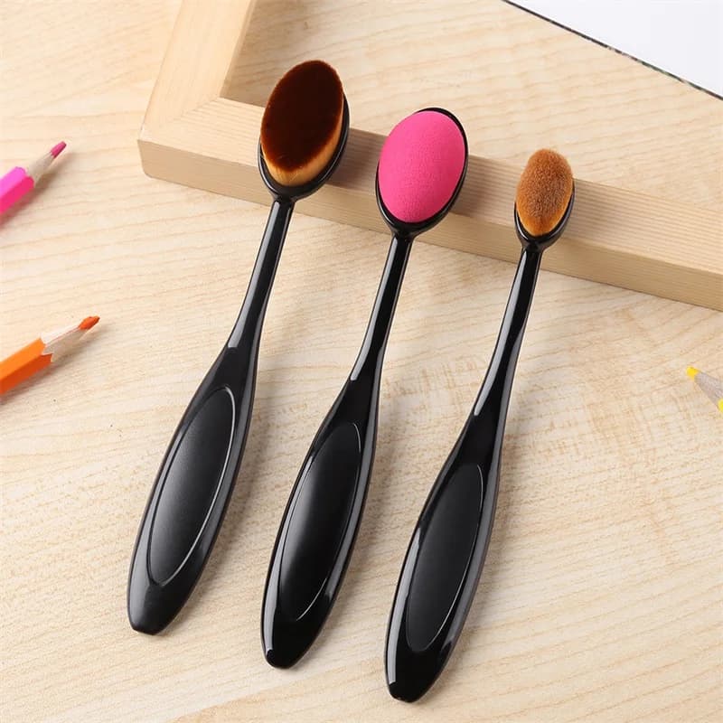 3 TANSmooth-Pinceaux de Mélange pour Dessin, Peinture, Pinceaux de Maquillage, Kit pio pour Bricolage, Cartes de Scrapbooking, Outils de Direction Faits à la Main
