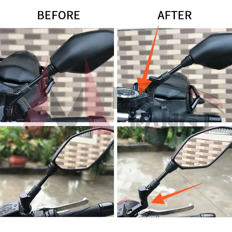 Adaptateur d'extension de rétroviseur de moto, prolongateurs, entretoises, Honda CB650R, CB250, 300R, CB125, 150R, CB1000R, CBF1000, 10mm