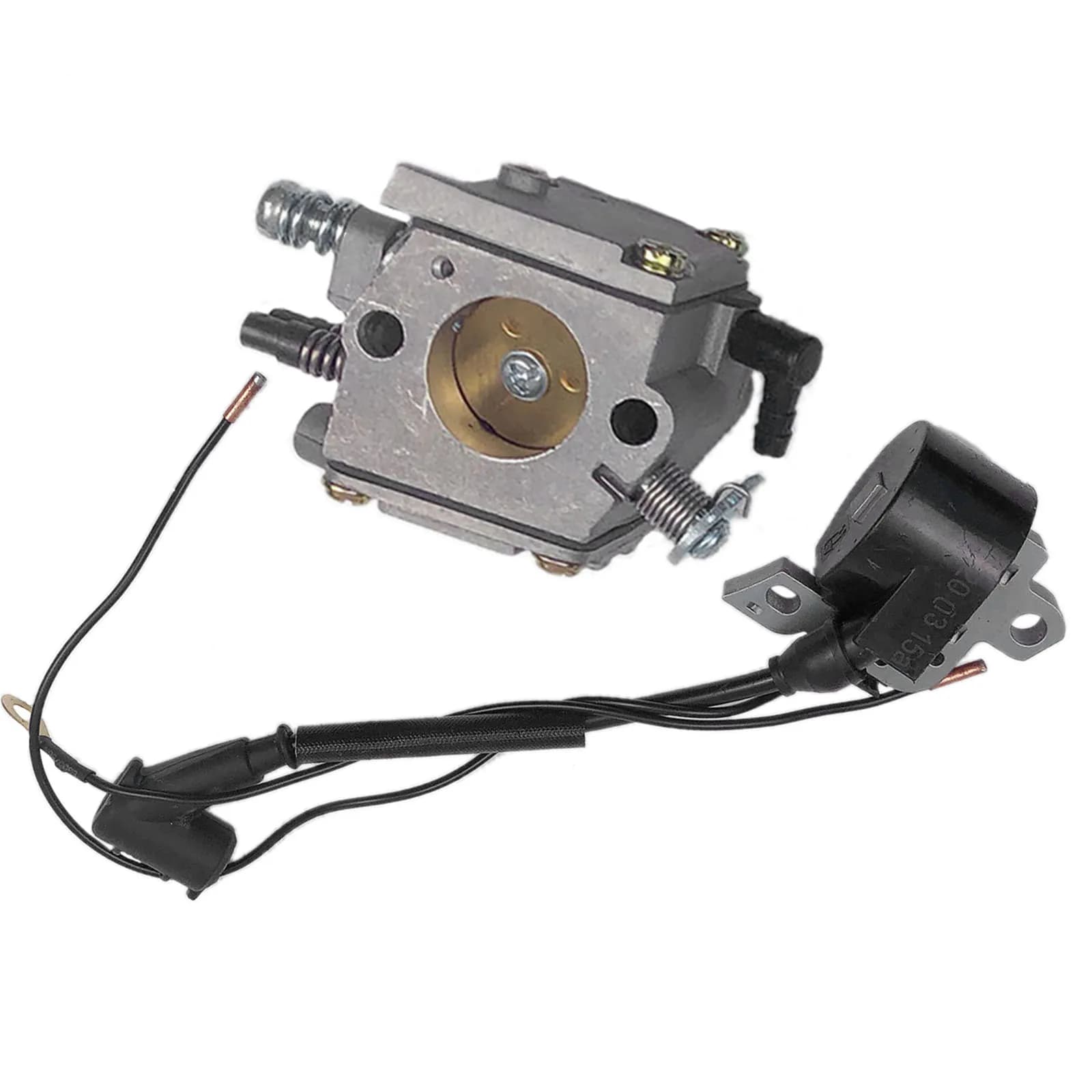 Bobine d'allumage de carburateur chaud, tuyau de carburant/filtre bougie d'allumage adapté à la scie à chaîne STIHL 038 MS380 MS381 038 AV SUPER MAGNUM