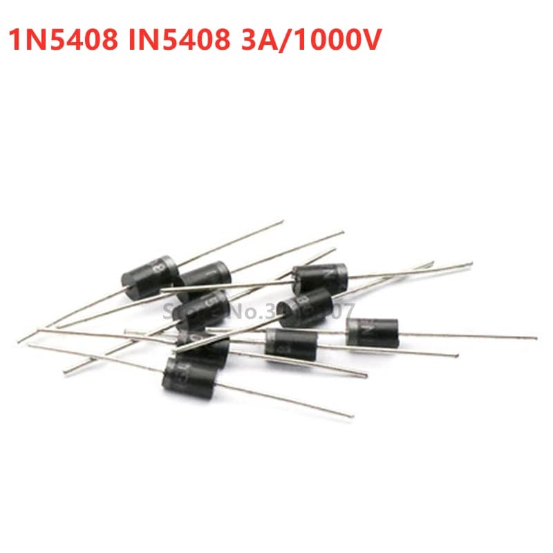Diode de redresseur, 20 pièces/lot, IN5408 1N5408 3A 1000V DO-27, nouveau