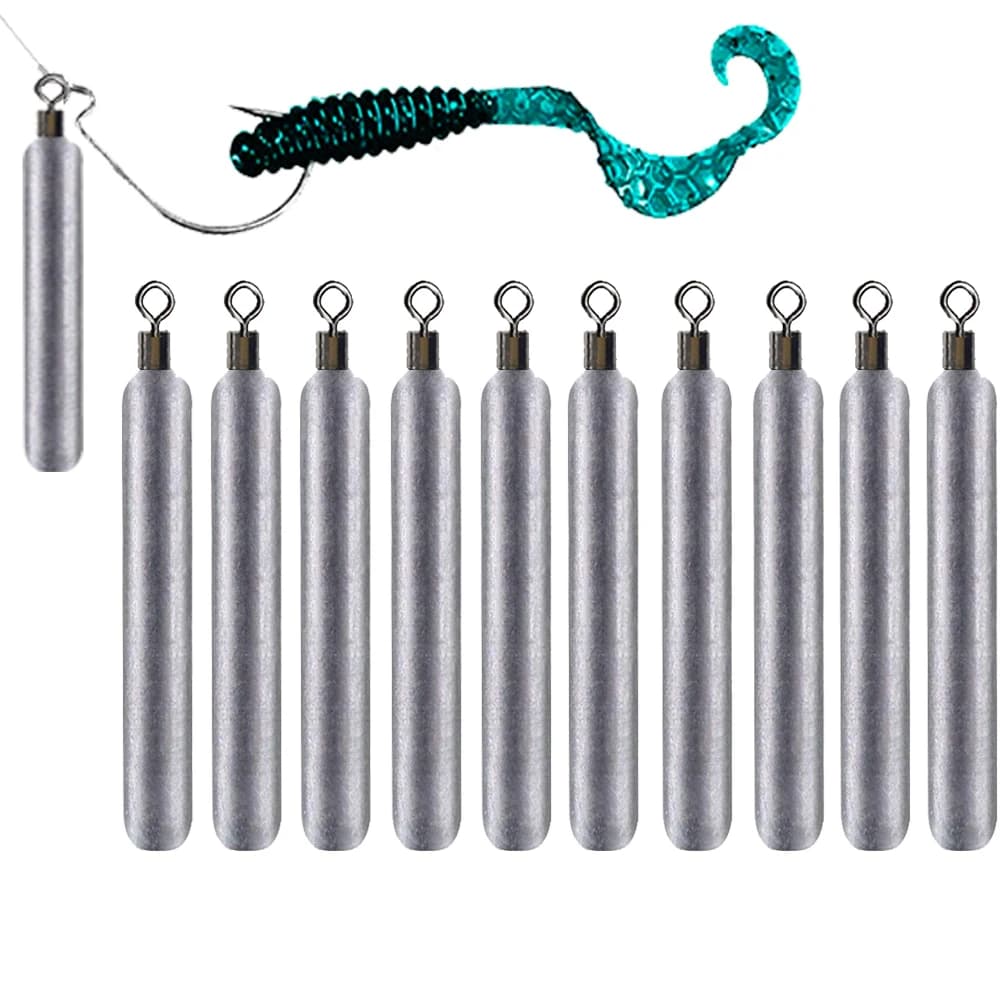 Poids de pêche de 3,5g, 5g, 7g, 10g, 14g et 20g, lot de 10 pièces