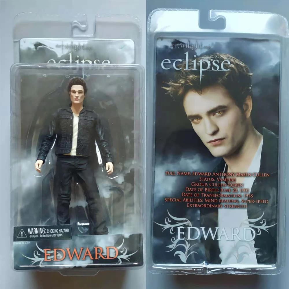 NECA-Figurine d'action du film classique Twilight Saga, Eclipse Vampire, Edward, modèle de jouet de collection, cadeau, 7 po