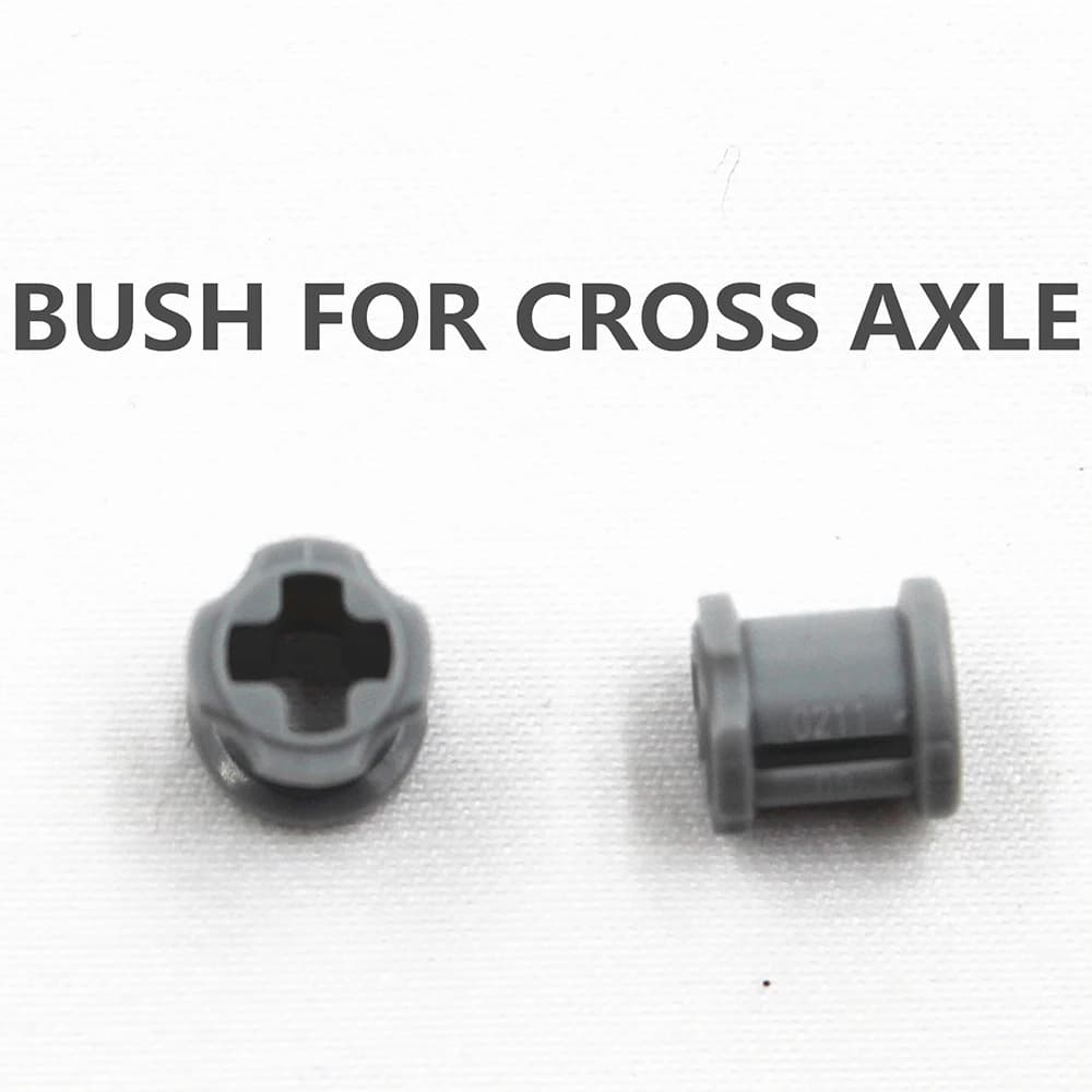 Blocs de construction briques en vrac MOC pièces techniques connecteur 100 pièces BUSH pour essieu transversal Compatible avec Lego pour enfants garçons jouet 3713