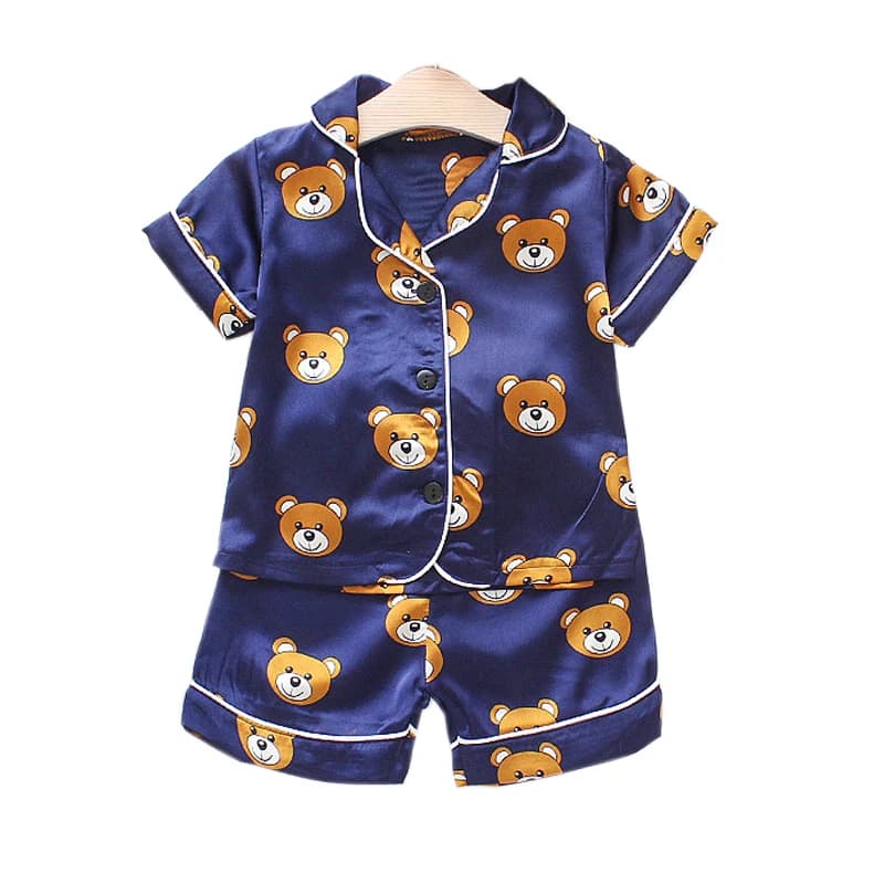 DIIMUU – pyjama d'été pour bébés garçons et filles, vêtements de nuit pour enfants, 1-4T