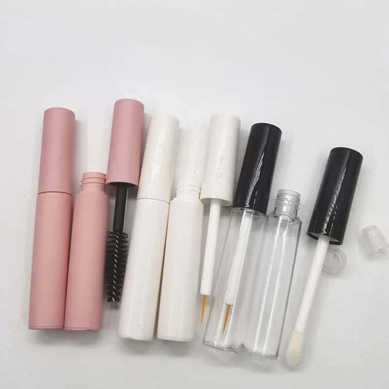 Bouteilles vides de gloss 5ml, Tubes de Mascara, conteneurs de cils, Tube d'eyeliner, Tubes de liquide de croissance de cils, plus de Tubes de couleur, vente en gros