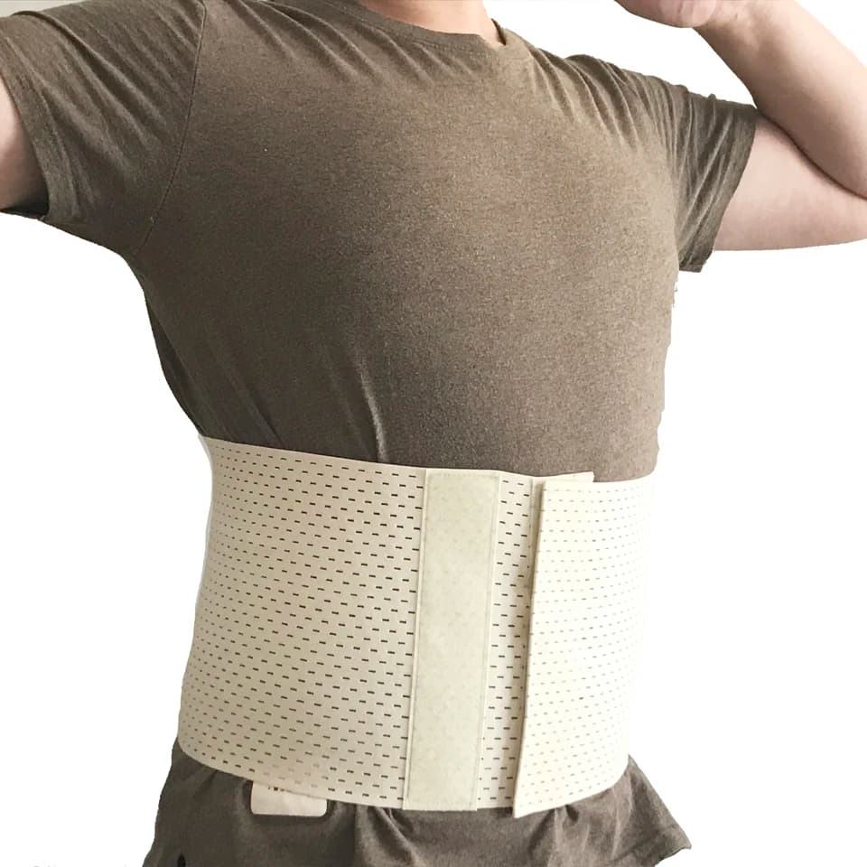 Ceinture abdominale souple pour soins de santé, orthèse de soutien de la taille, vêtements de stomie abdominale, prévention de la hernie parastomale