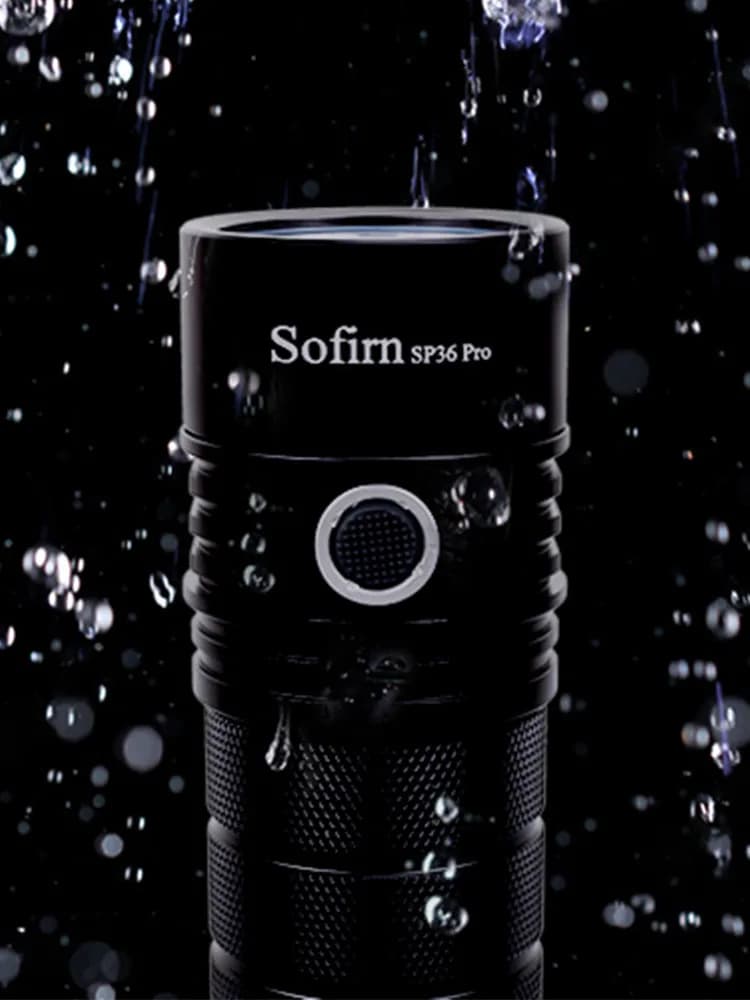 Sofirn-Lampe de Poche LED éventuelles 36 Pro 8000strada, 4 x SST40 USB C, Torche Rechargeable 18650
