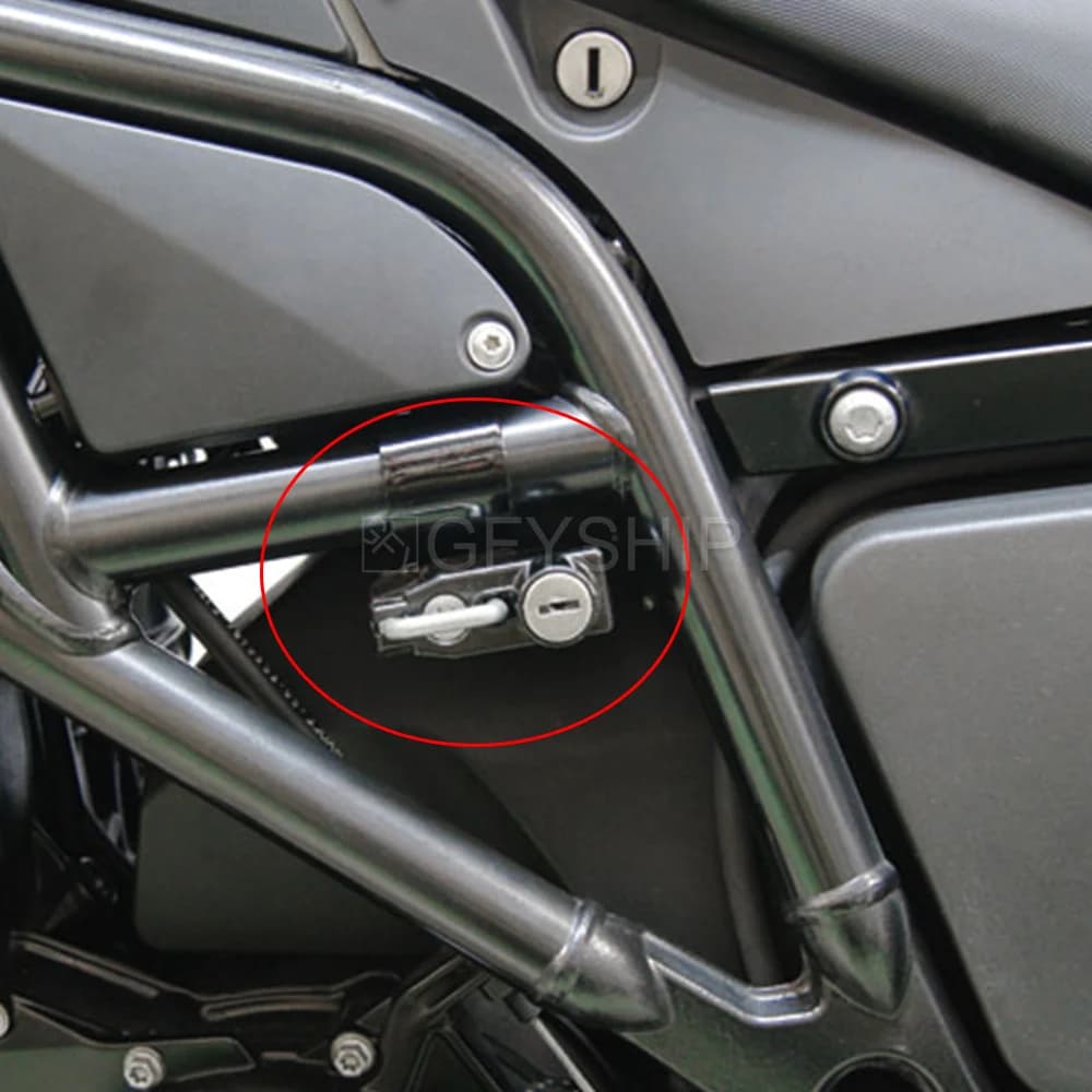 Serrure de casque de moto, BMW F800GS, F700GS, F650GS, F 800 GS, F 700, 650 GS