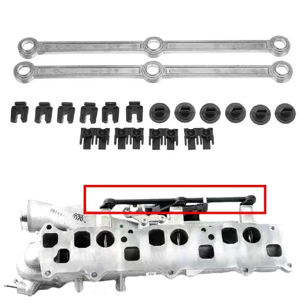 1 Set Prise D'air Kit De Réparation Collecteur D'admission Coureur Bielles Pour Mercedes Diesel 3.0L V6 OM642 6420903237 A6420905437