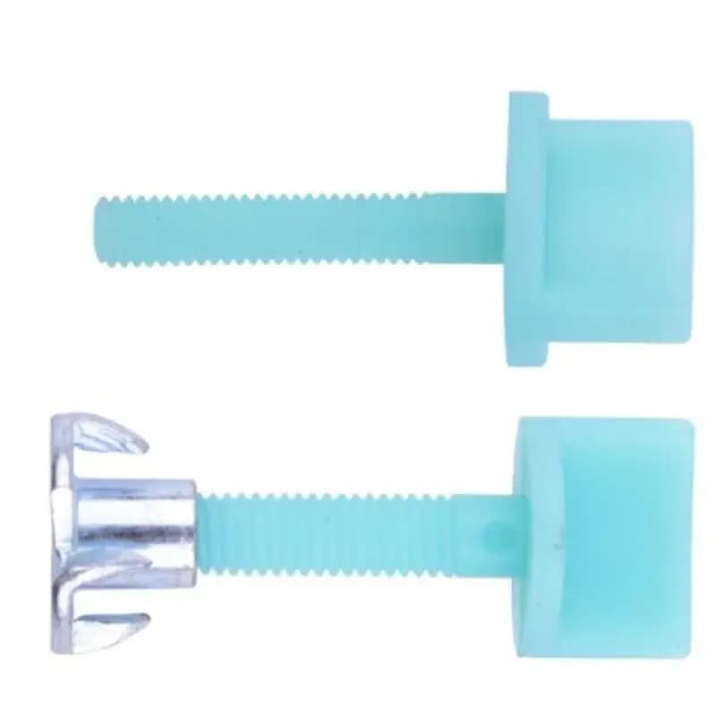 Vis à main en nylon de 4mm ou 5mm ou 6mm, 10 pièces, pour modèle d'avion, bricolage, avion RC, avion à gaz, pièce détachée