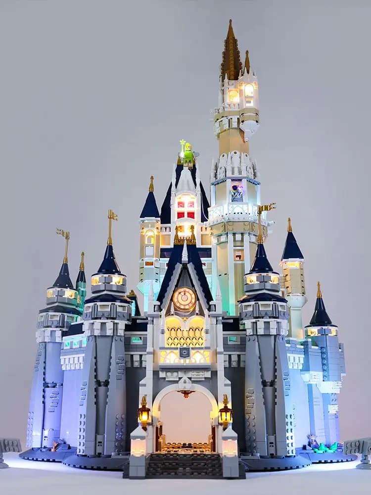 EASYLITE-Ensemble de lumières LED pour château de princesse Cendrillon 71040, kit d'éclairage uniquement compatible avec 16008, modèle sans blocs de construction