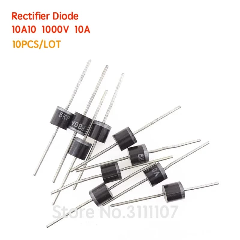 Diode redresseur Axial 10A10 1000V 10 Amp 10A 1000V, 10 pièces/lot, nouveau et de haute qualité
