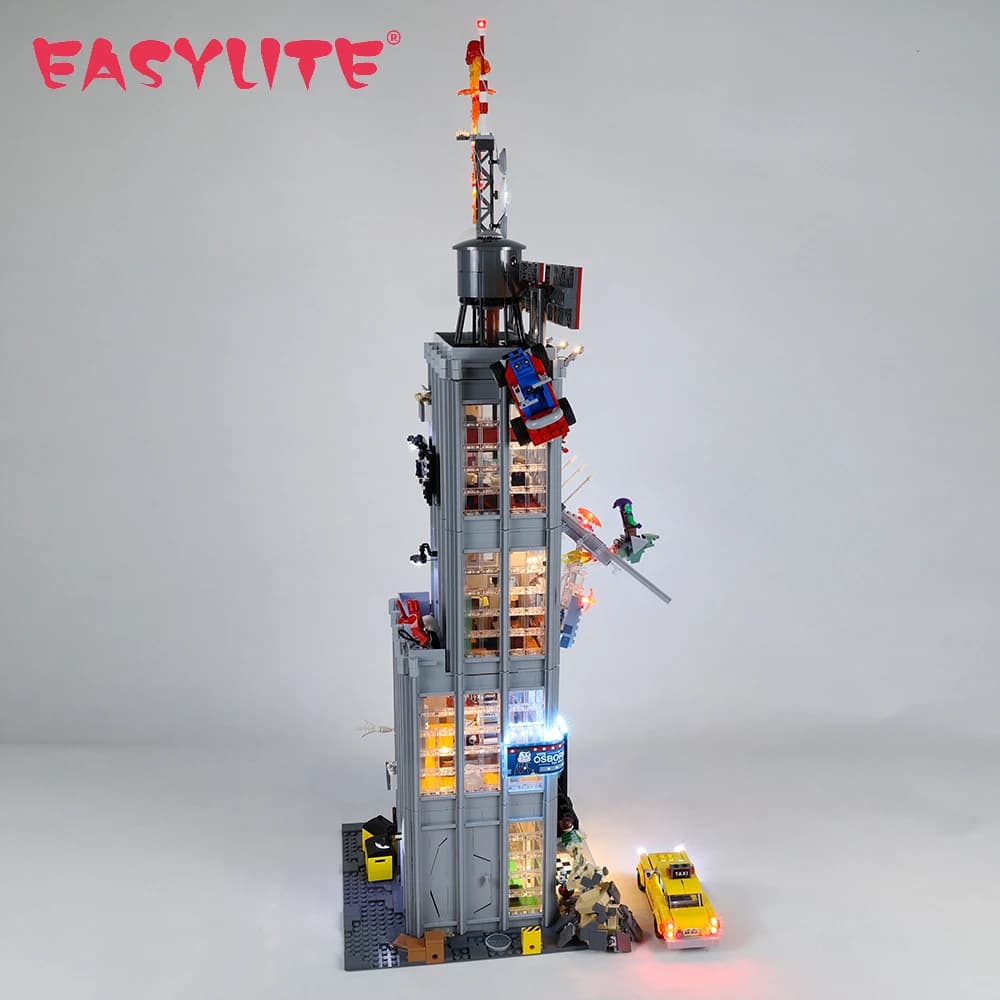 EASYLITE – ensemble de lumières LED pour blocs de clairon quotidiens 76178, briques, jouet à monter soi-même, Kit d'éclairage uniquement, modèle non inclus