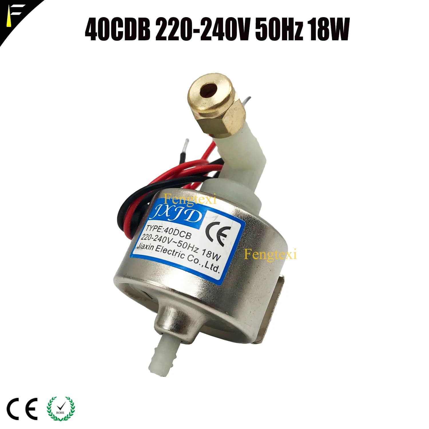 Pièces de dispositif de fumée de brouillard d'effet spécial de fête de Club 40DCB 110v/220v 18w alimentation puissante de pompe électrique d'huile liquide