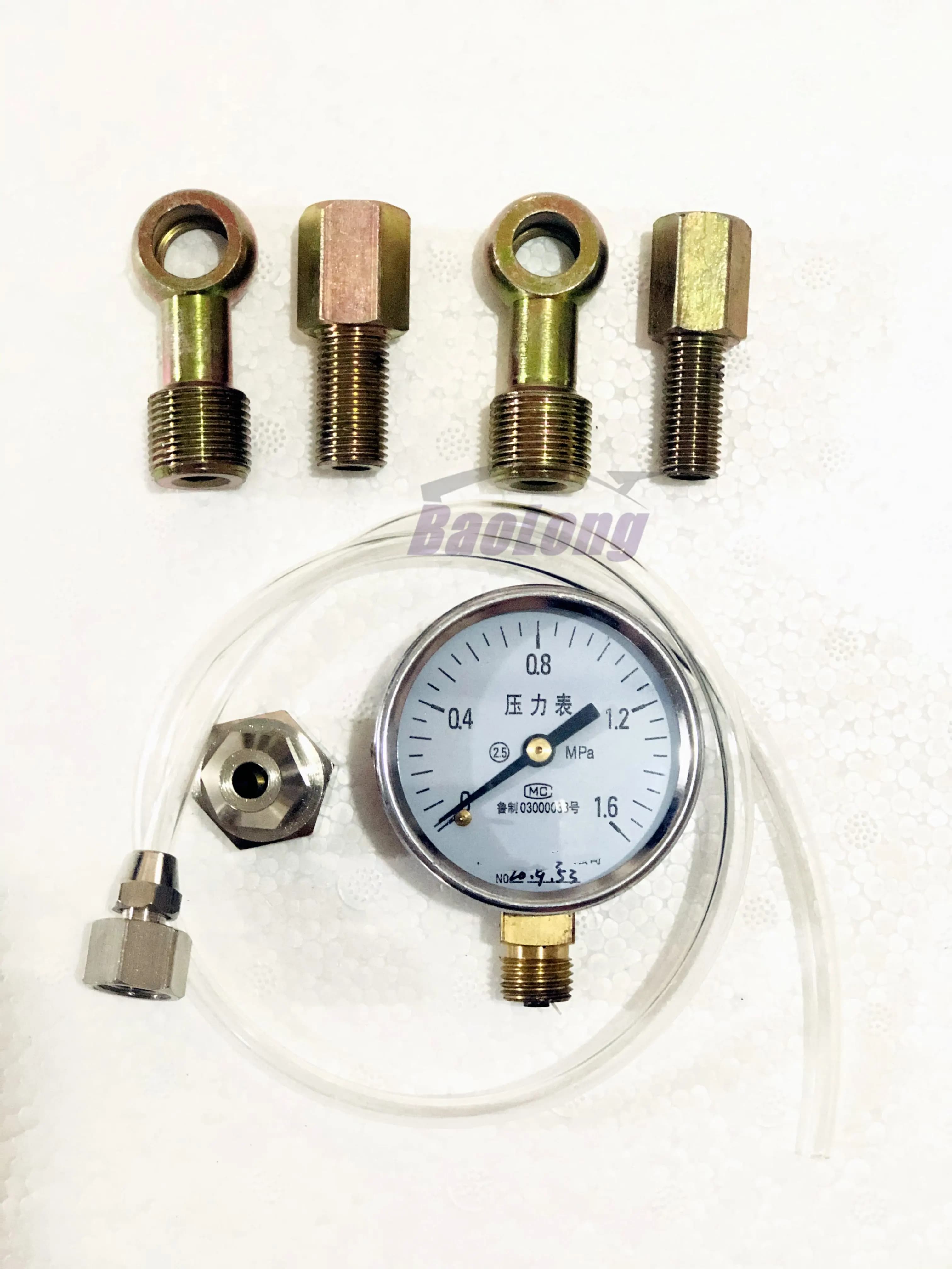Jeu d'outils de réparation de pompe à carburant avec manomètre de test de pression interne pour pompe Diesel VE