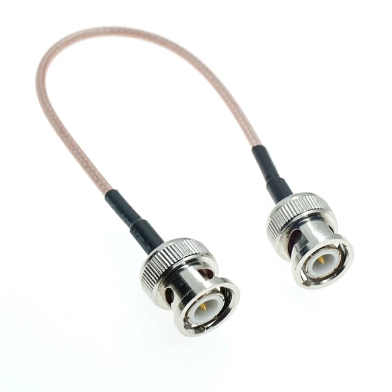 Câble coaxial RF en queue de over, prise BNC mâle vers BNC mâle, RG316, 50ohm