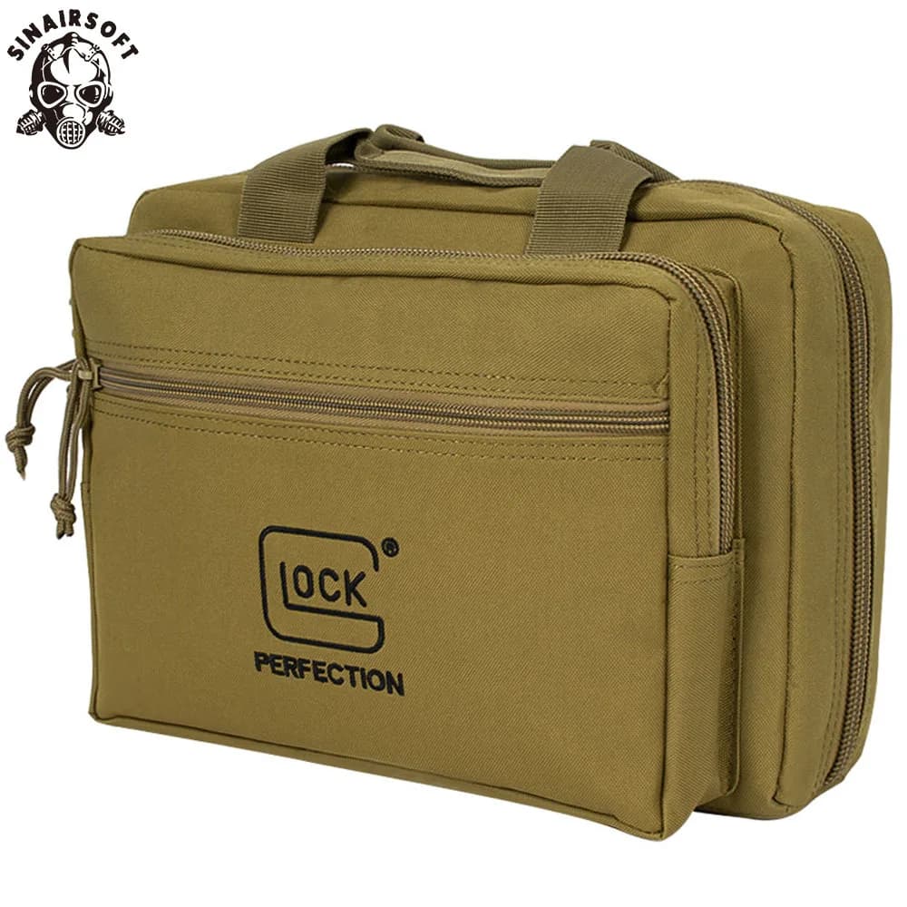DulodorPortable stockage touristes sac à odormallette à outils gamme d'armes de poing 22 LR étui pour Glock 1911 Cz-75 nous résilié G2c Paintball