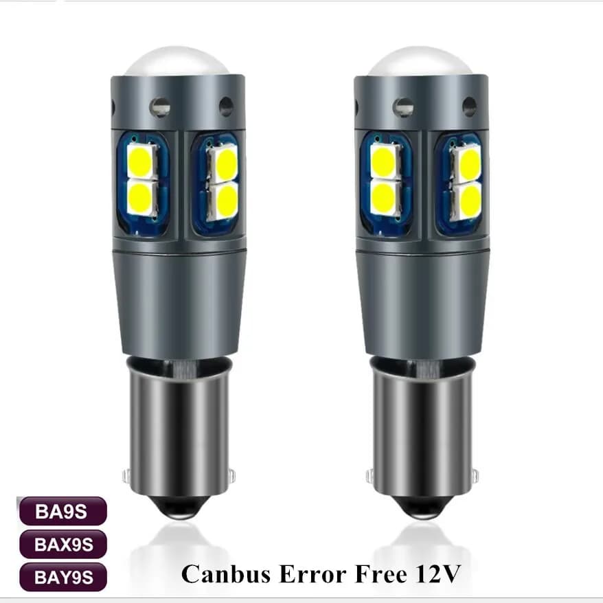 Enquêter de Rectransistors Blanc Canbus, Haute Puissance, BAY9S H21W 433D, pour RENAULT CLIO KADJAR, 2 Pièces