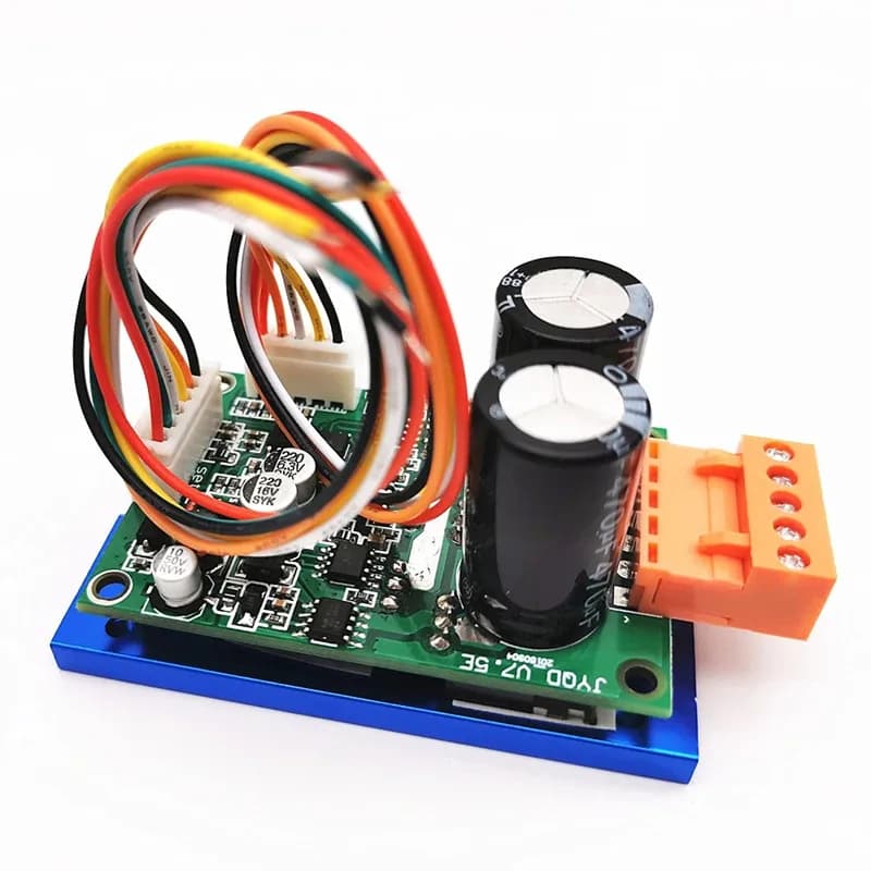36-72VDC 15A JYQD-V7.5E la carte de conducteur de moteur BLDC pour le moteur CC sans balais de capteur de Hall avec le dissipateur thermique, le connecteur et les fils