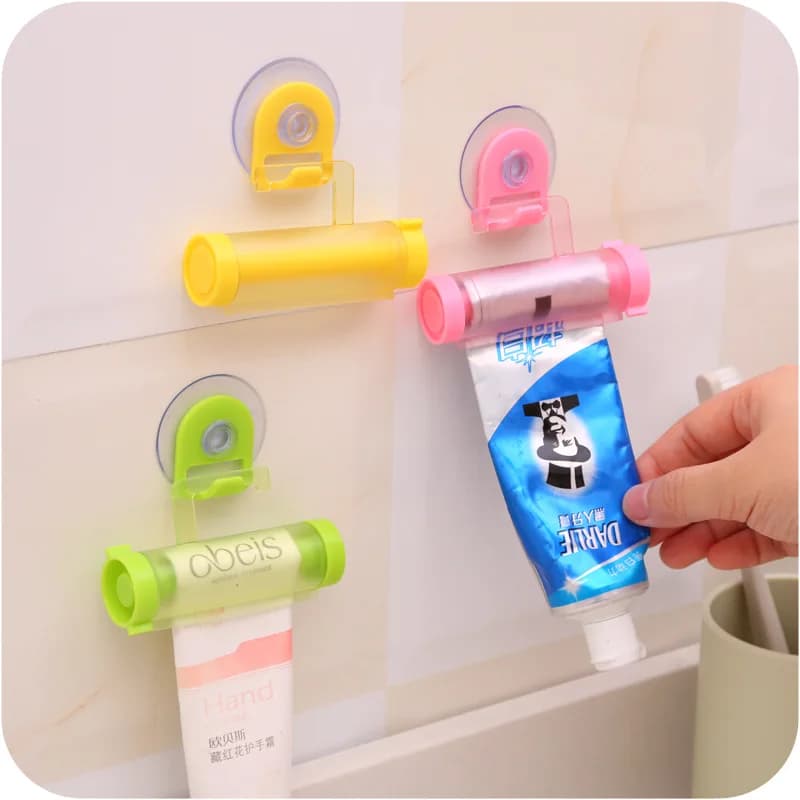 Presse-dentifrice, distributeur de pâte, pour le nettoyage du visage, accessoires de salle de bain